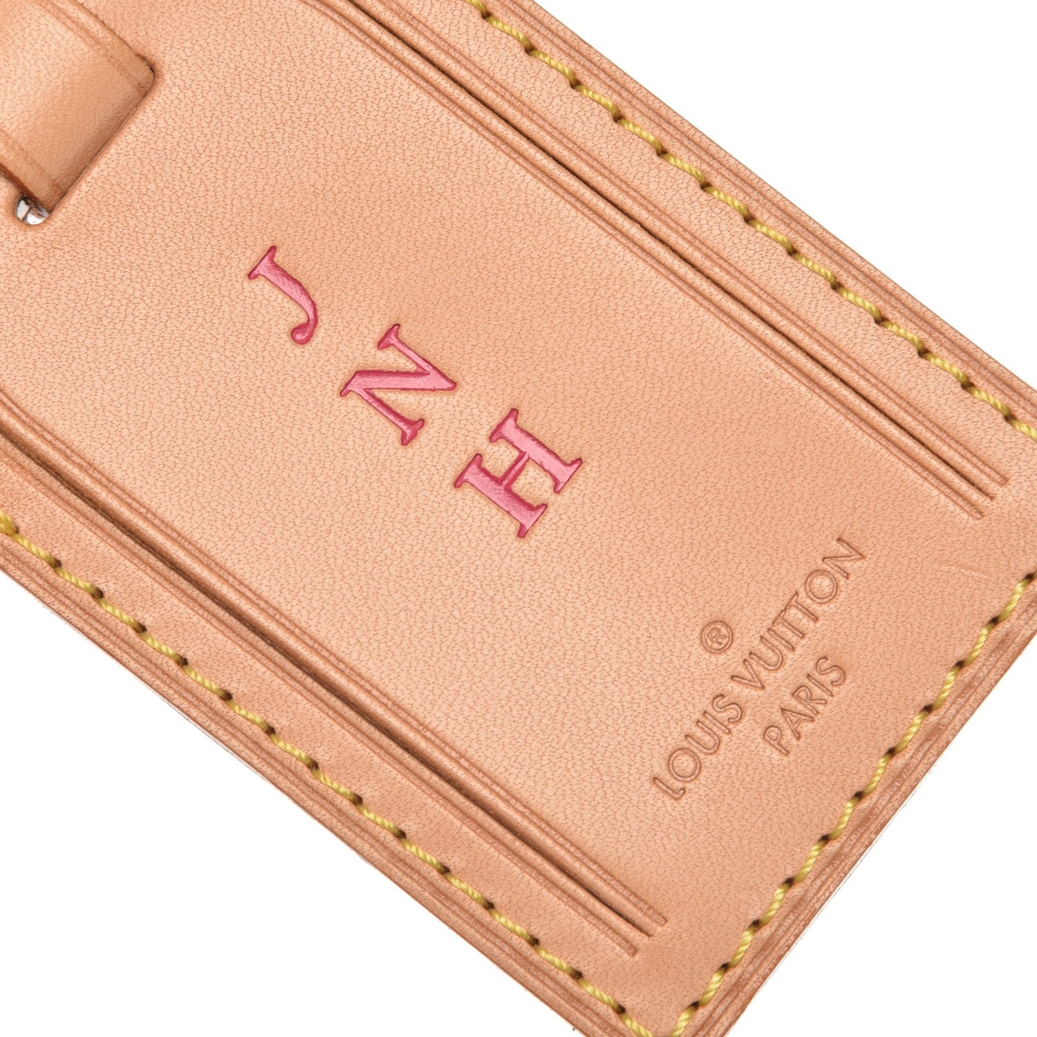 Louis Vuitton Vachetta Luggage Tag 3 of 3