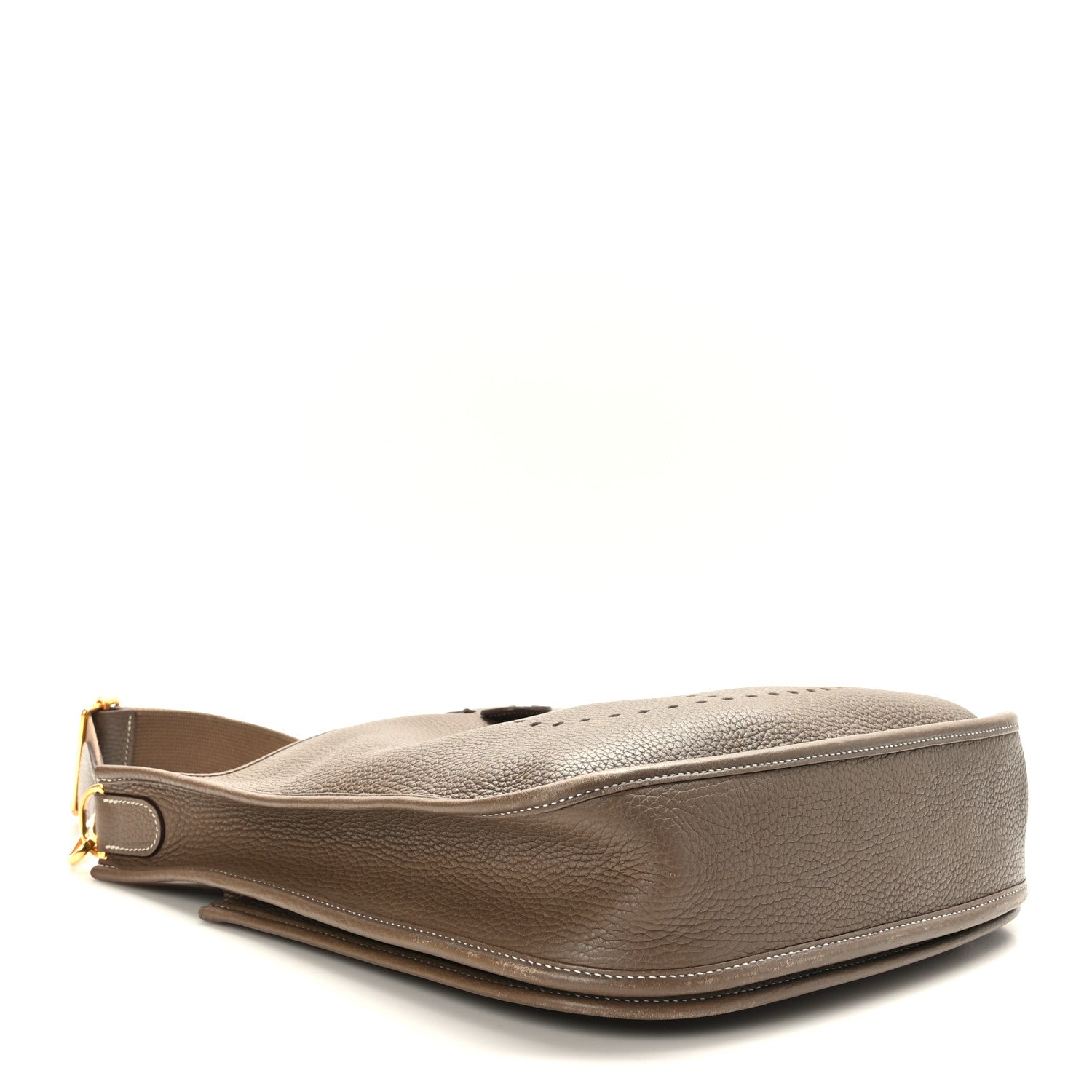 Hermes Taurillon Clemence Evelyne III PM Etoupe 4 of 9