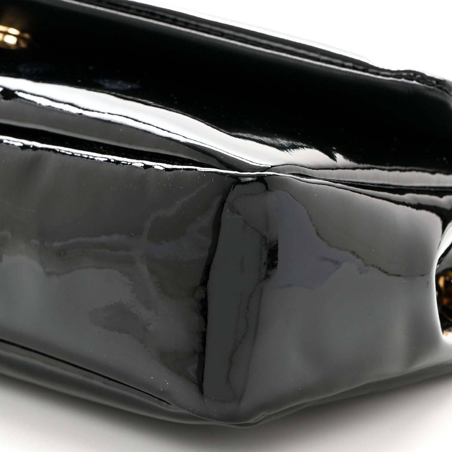 Patent Calfskin Calypso Black