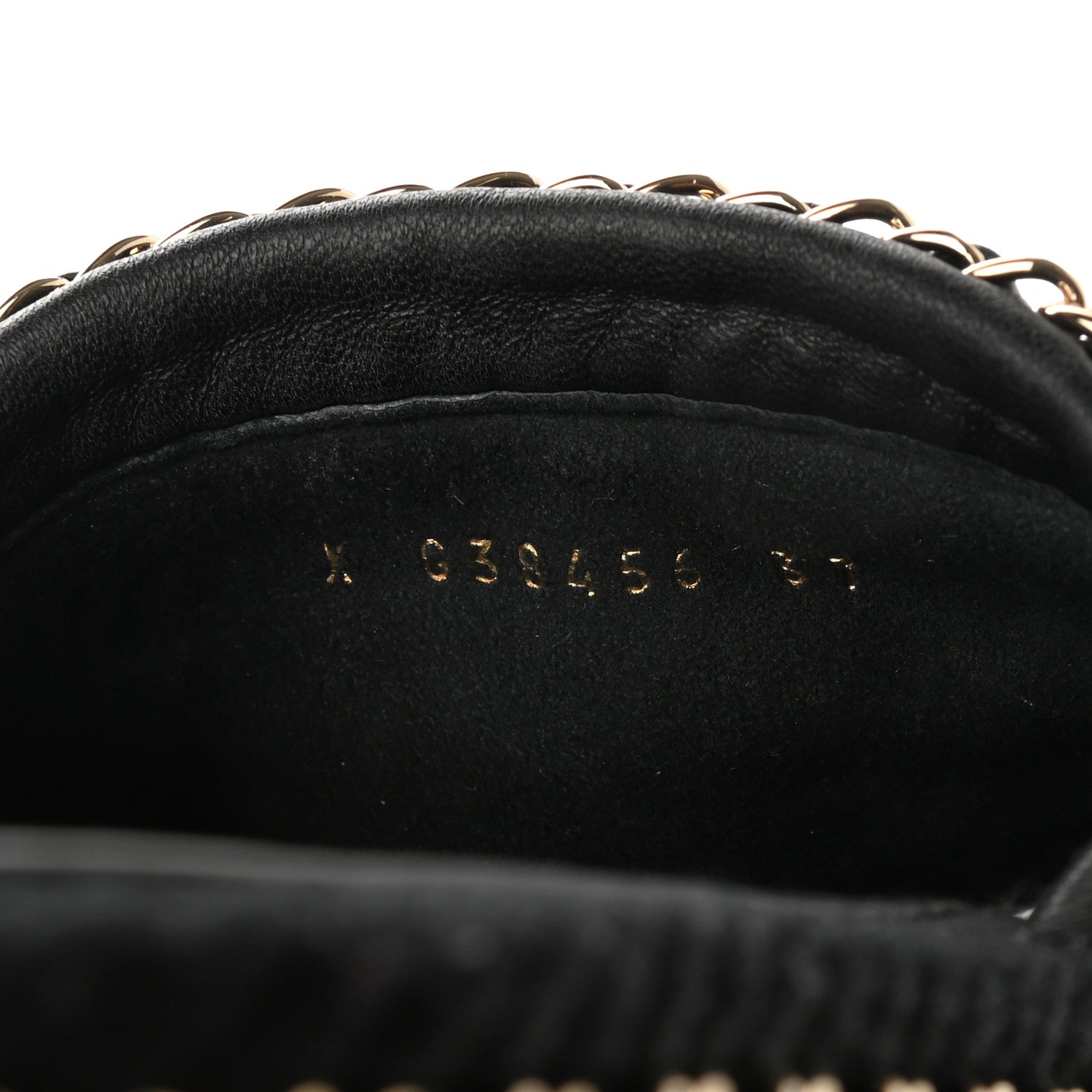 Chanel Cord Braided Chain Slide Sandals 37 Black 9 of 11