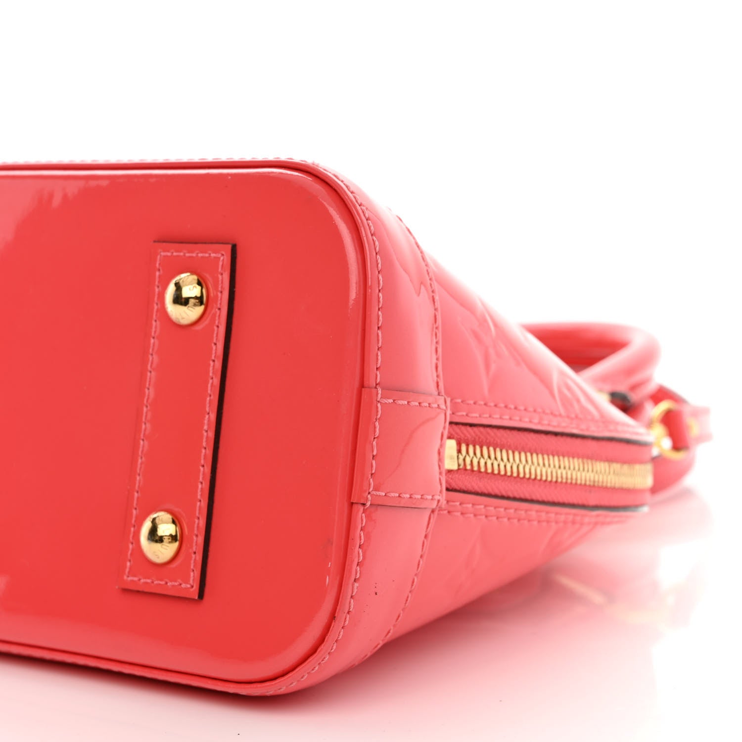 Louis Vuitton Vernis Alma BB Rose Litchi 10 of 10