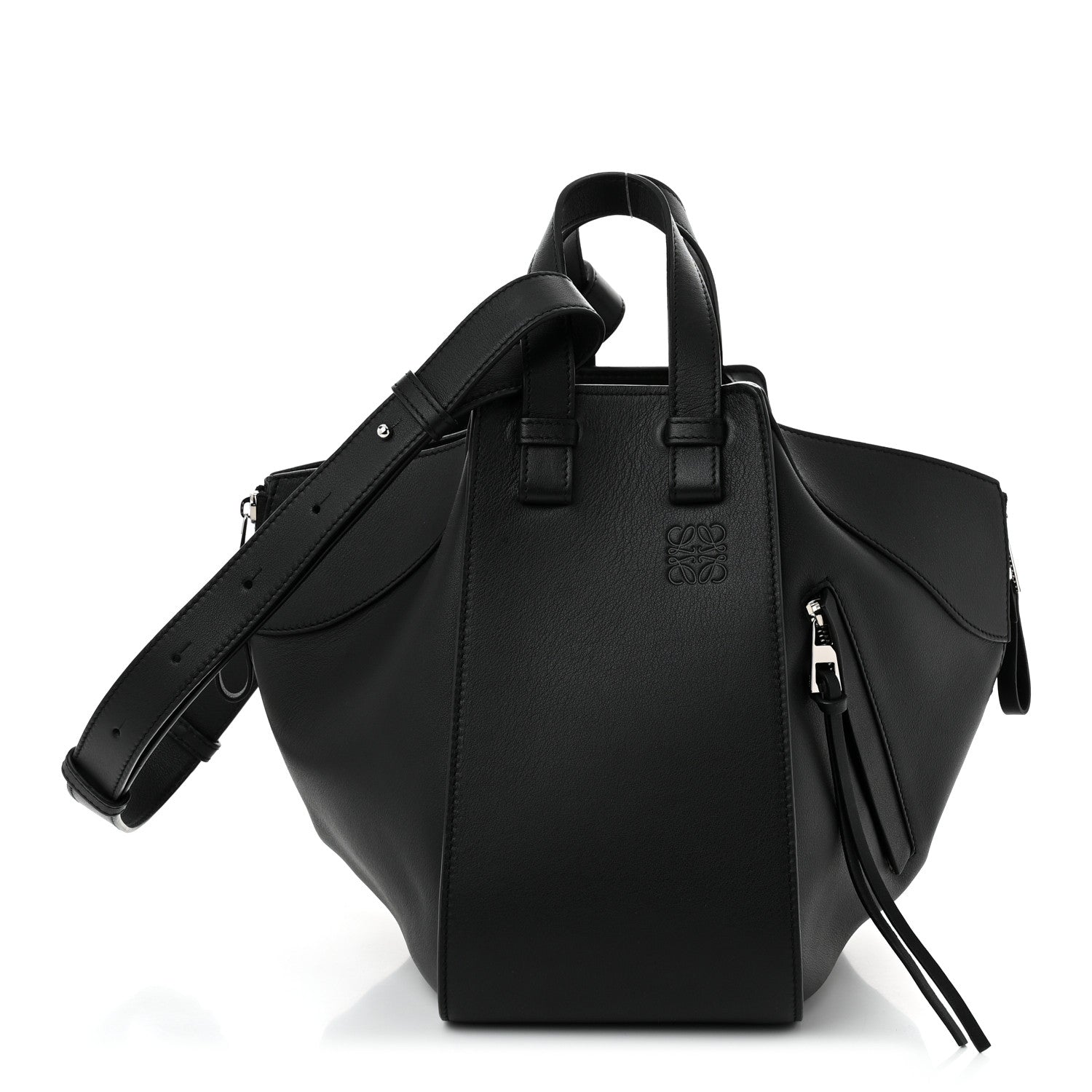 Loewe Calfskin Small Hammock Shoulder Bag Black 1 of 10