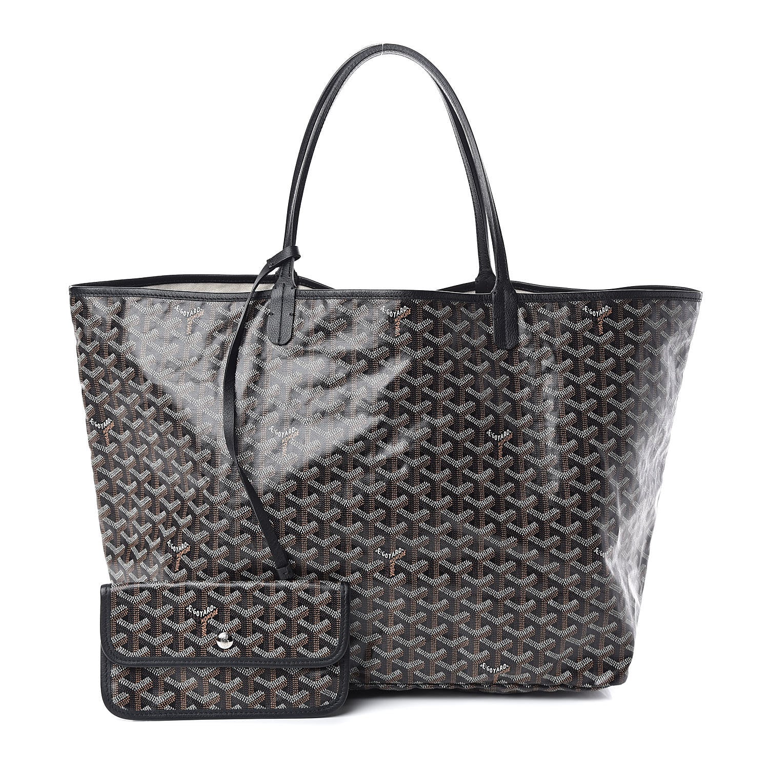 Goyard Goyardine Saint Louis GM Black 1 of 8