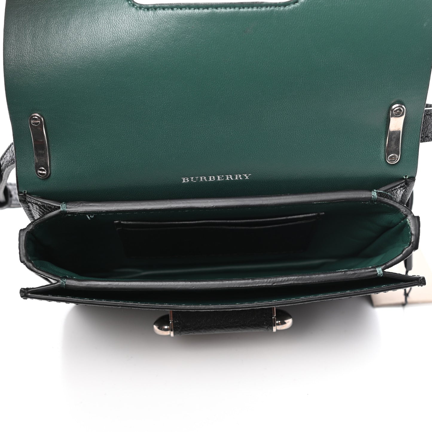 Goatskin Mini D-Ring Bag Black