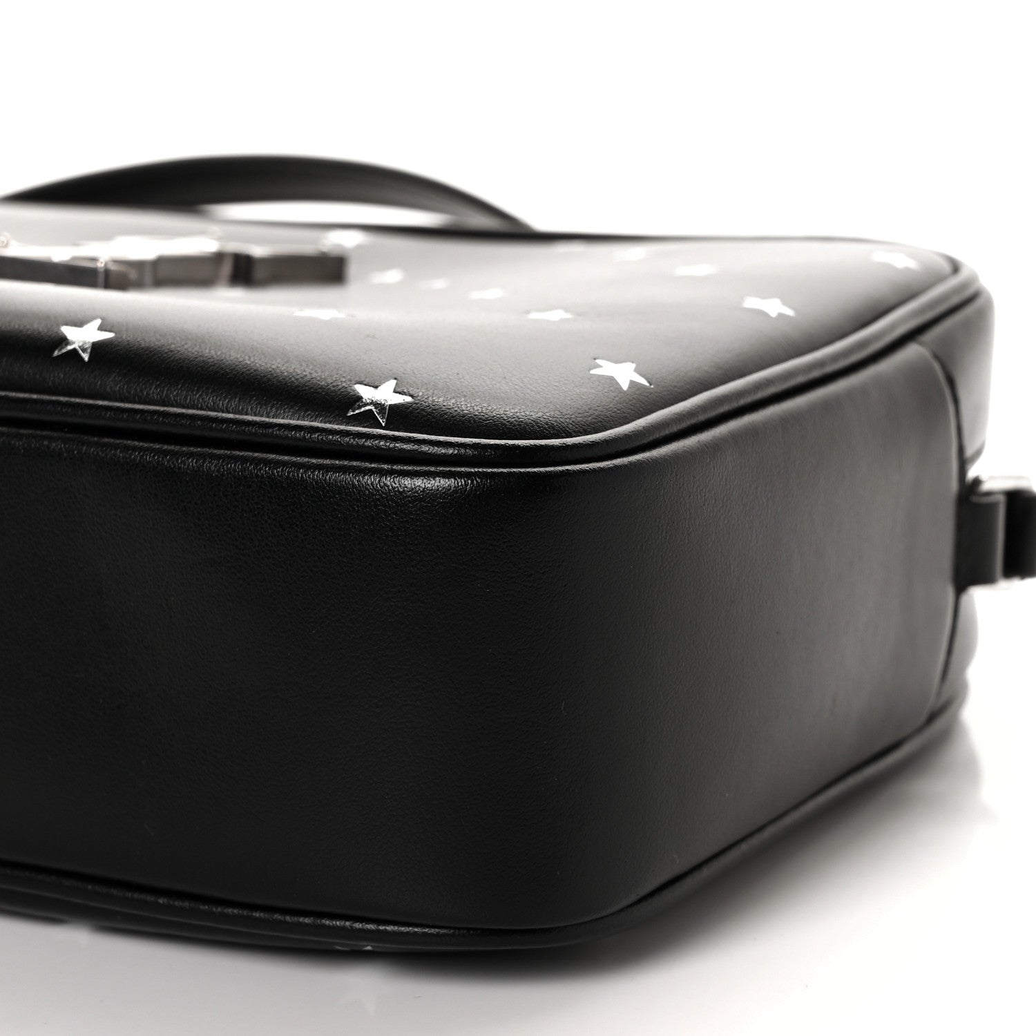 Saint Laurent Calfskin Monogram Star Lou Camera Bag Black 7 of 7