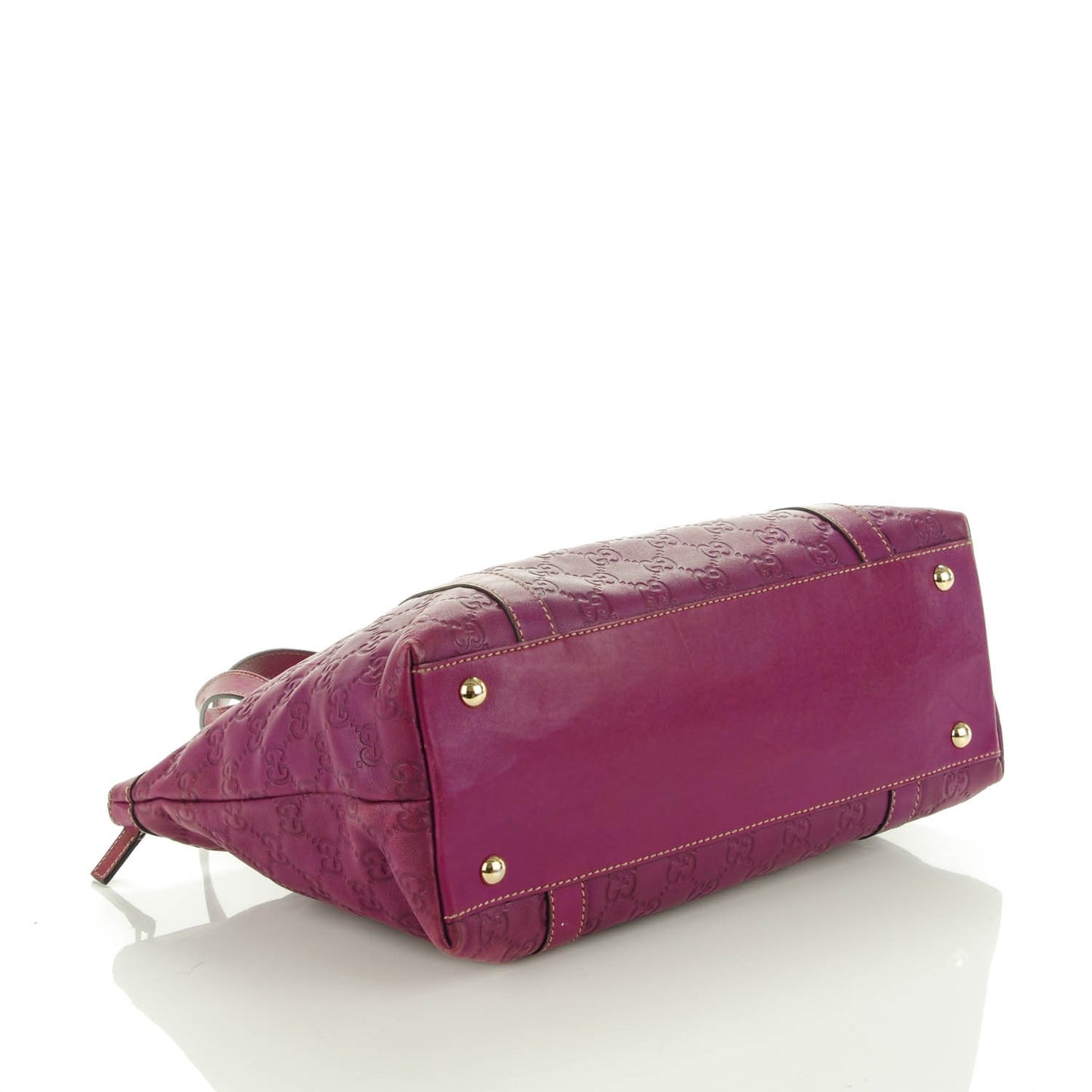 Guccissima Medium Abbey Tote Purple