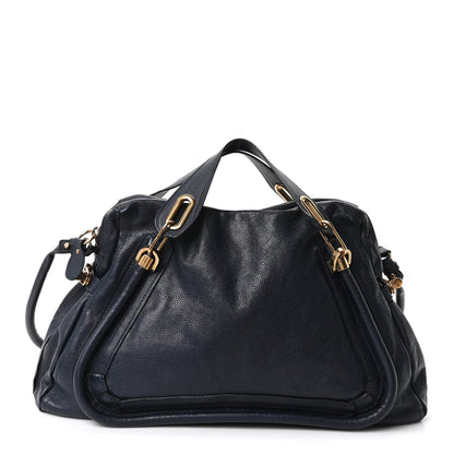 Chloe Calfskin Large Paraty Navy 1 of 10