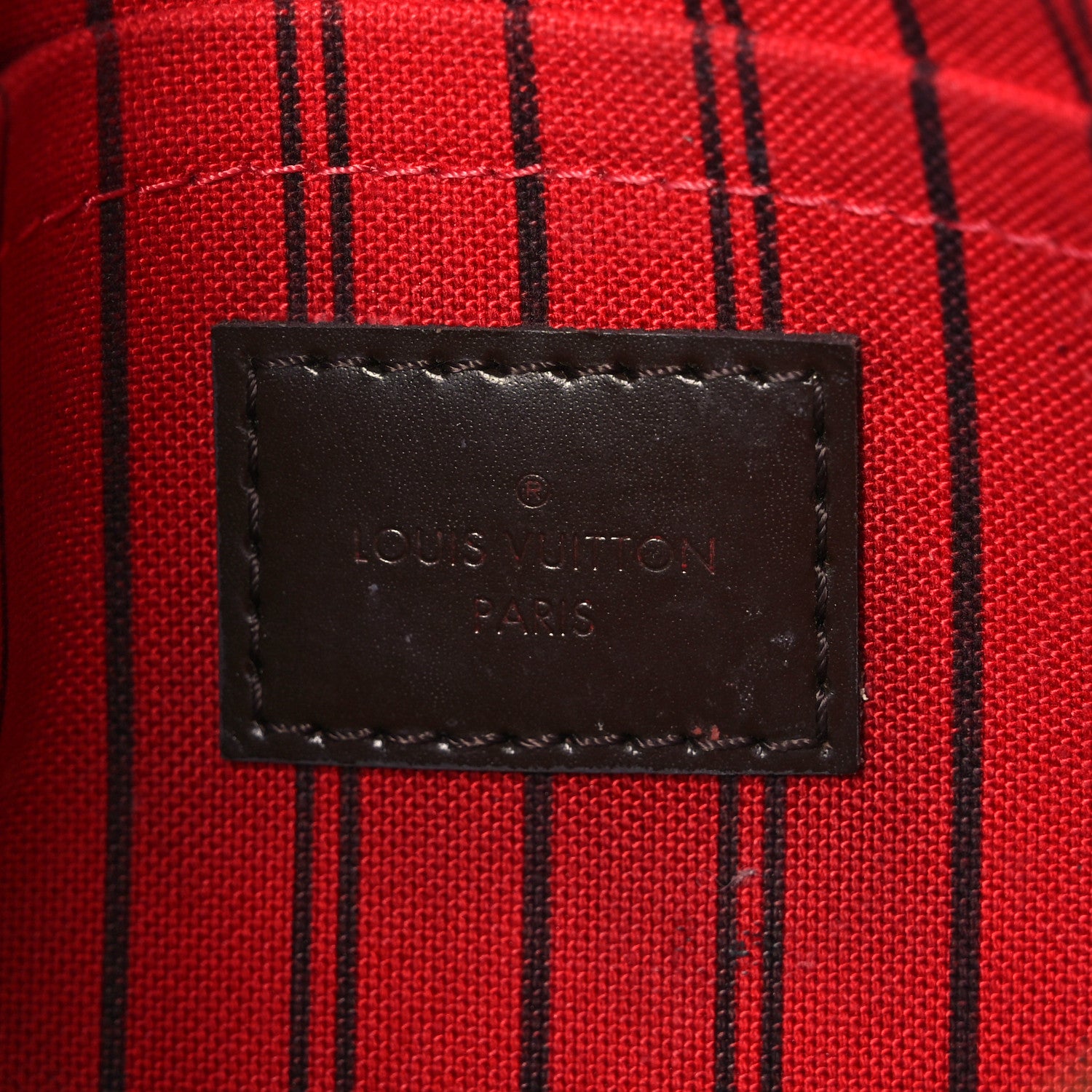 Louis Vuitton Damier Ebene Neverfull MM GM Pochette 6 of 11