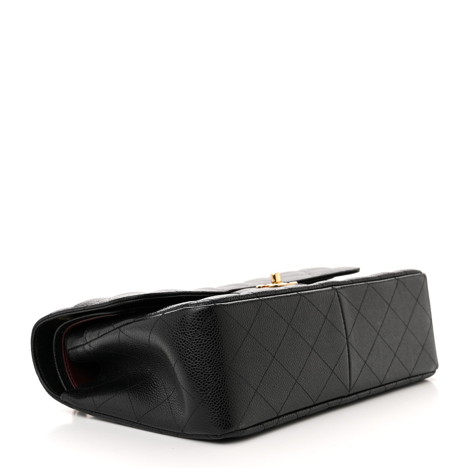 Chanel Caviar Quilted Jumbo Double Flap Black 4 of 12