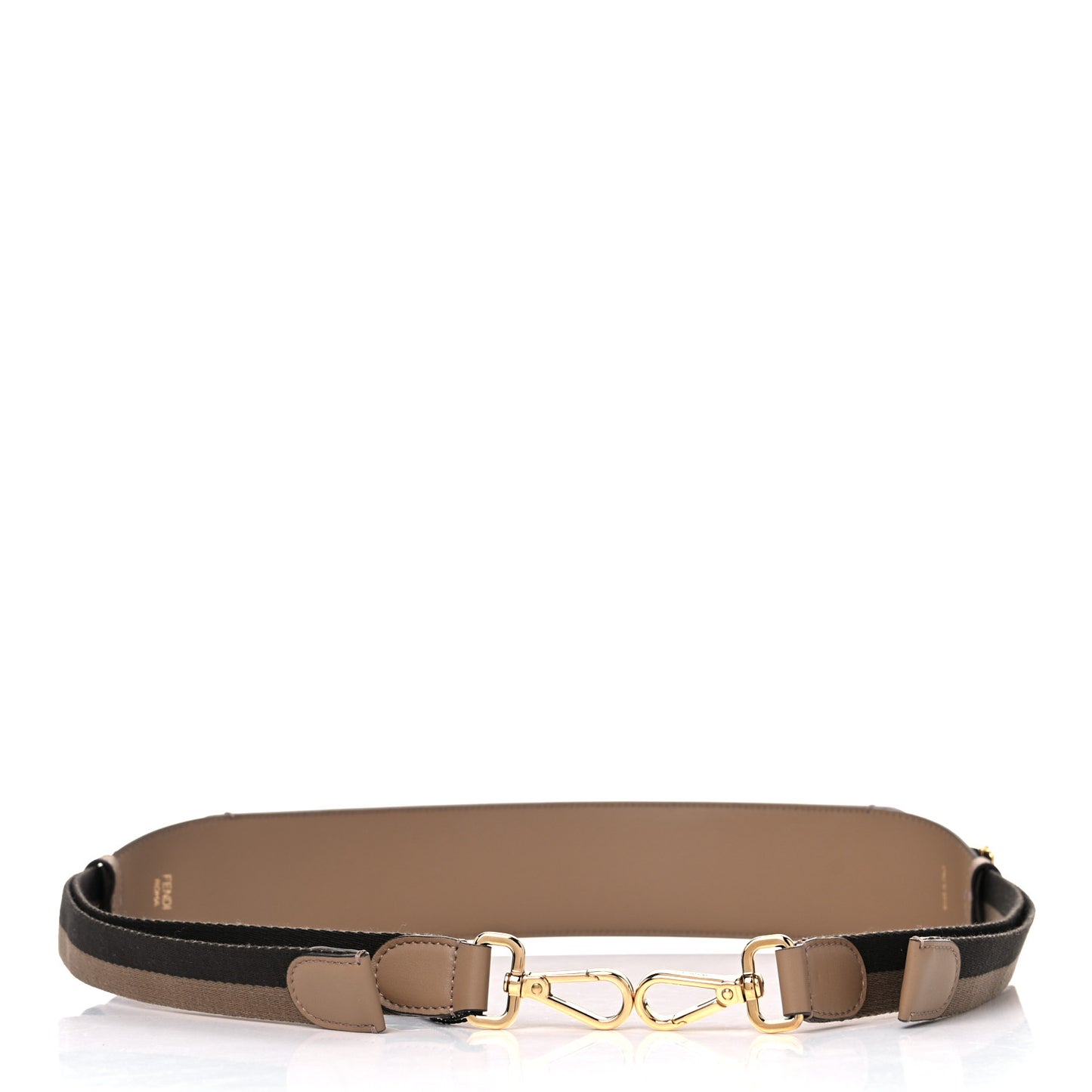 Vitello Grace Suede Fendi O'Lock Strap You Sand Rovere