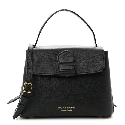 Burberry Derby Calfskin House Check Small Camberley Black 1 of 11