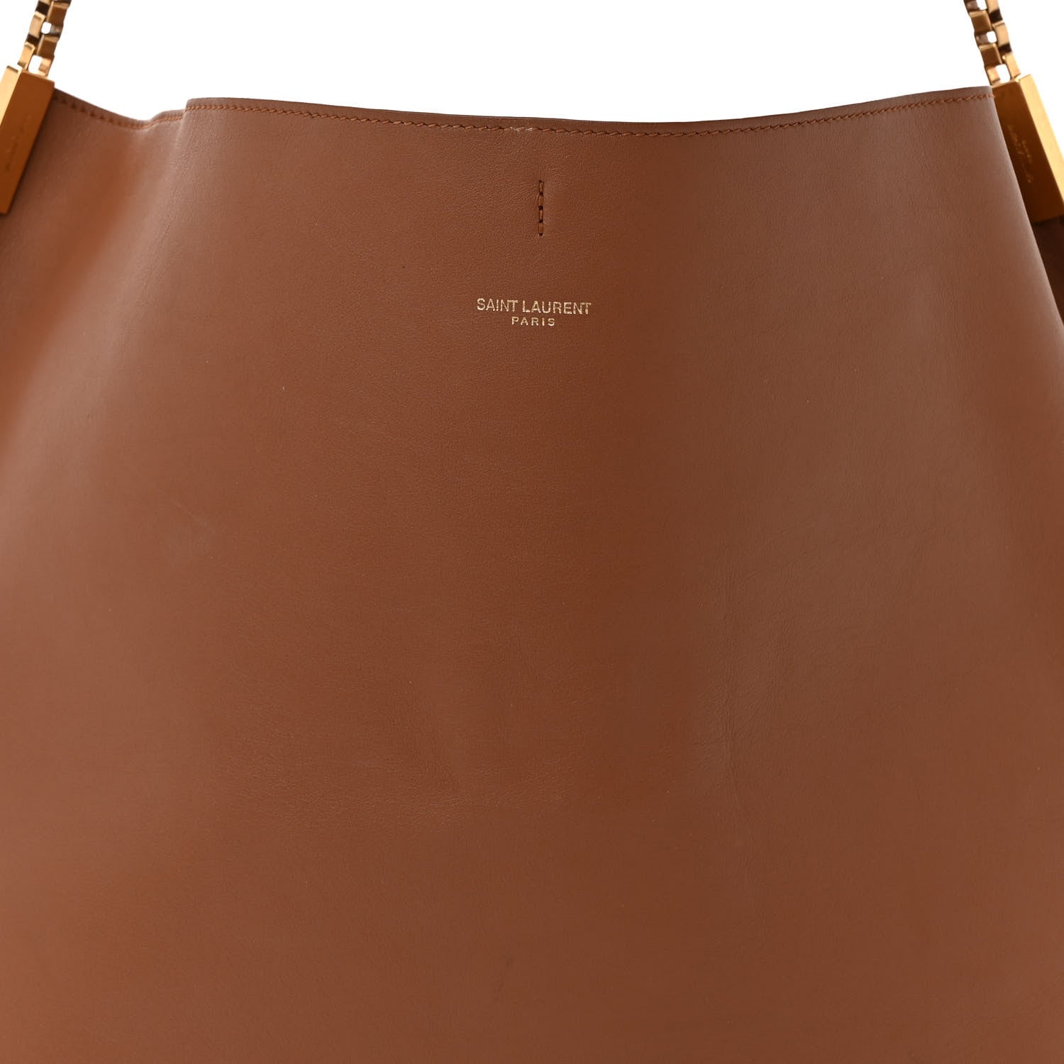 Saint Laurent Calfskin Medium Suzanne Hobo Brick 9 of 12