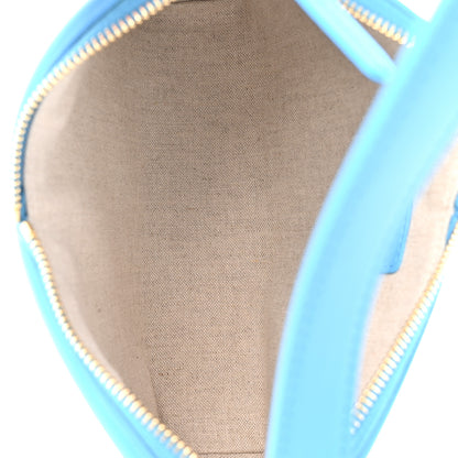 Mansur Gavriel Smooth Calfskin Mini Frame Bag Blue 4 of 9