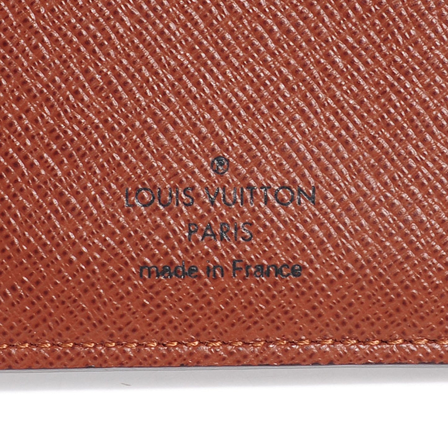 Monogram Porte Valeurs Checkbook Wallet