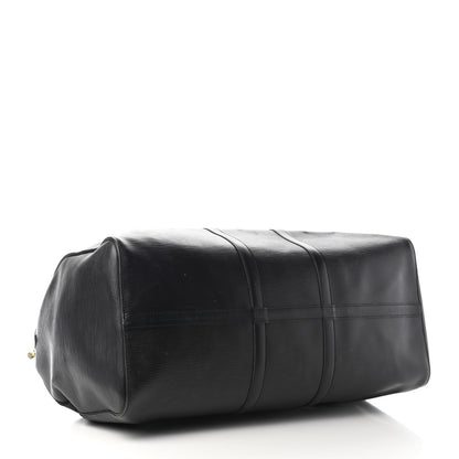Louis Vuitton Epi Keepall 55 Black 4 of 12