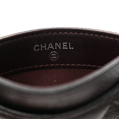 Chanel Caviar Quilted Card Holder Black 6 of 9