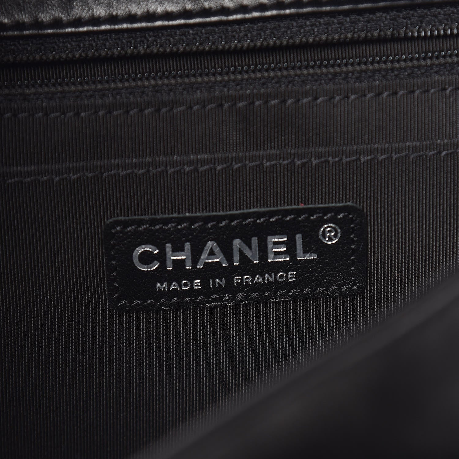 Chanel Lambskin Chevron Jumbo Leo Lion Flap Black 8 of 19