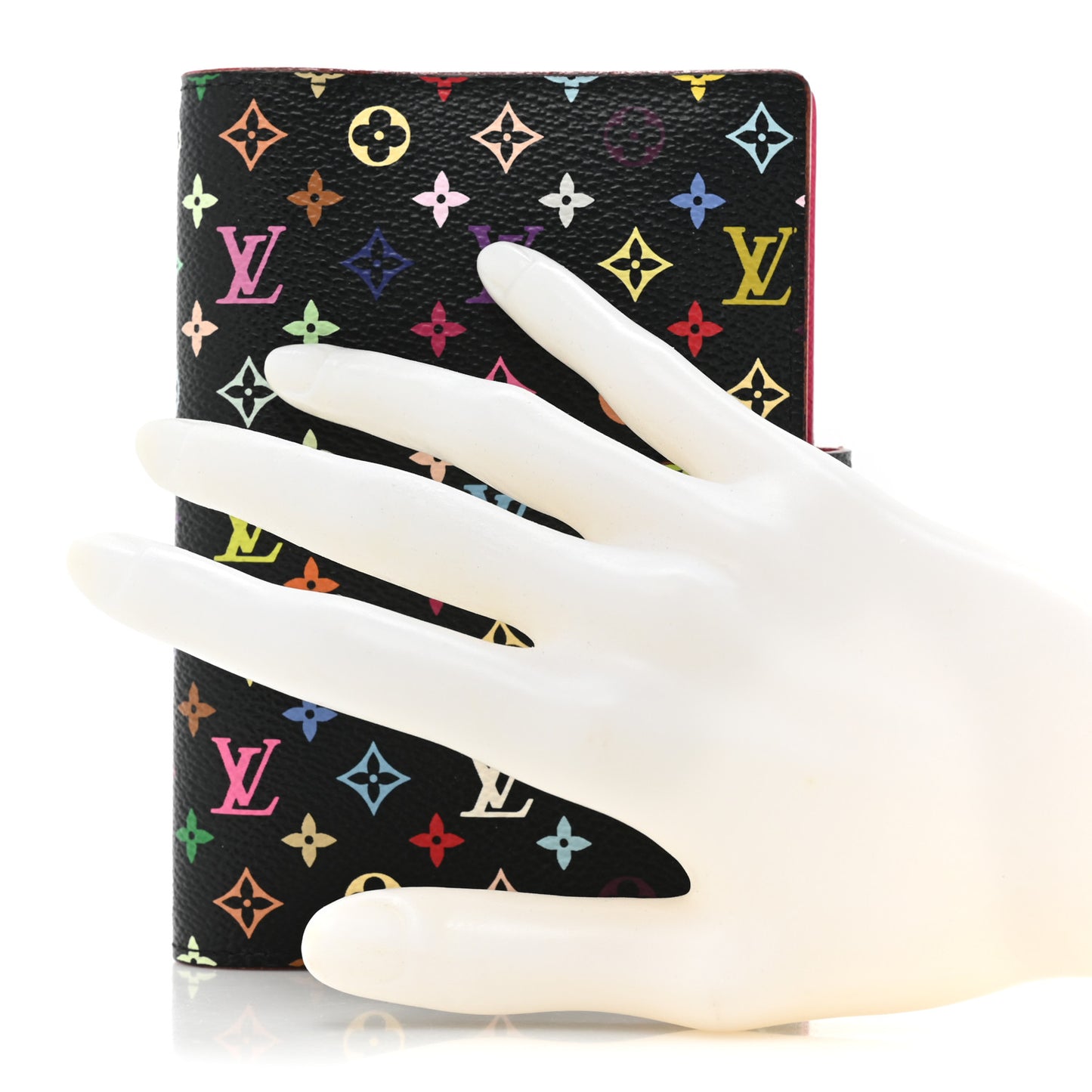 Monogram Multicolor Small Ring Agenda Cover Black Grenade