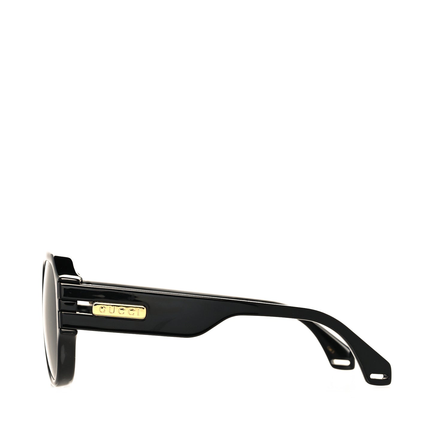Acetate Aviator Sunglasses GG0665S Black