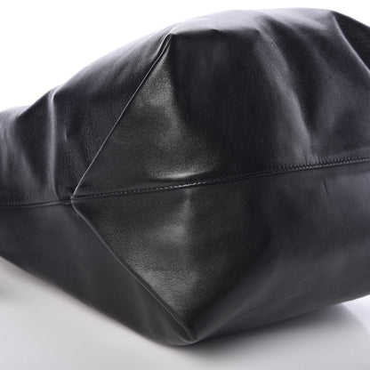 Saint Laurent Lambskin Teddy Drawstring Bag Black 12 of 13