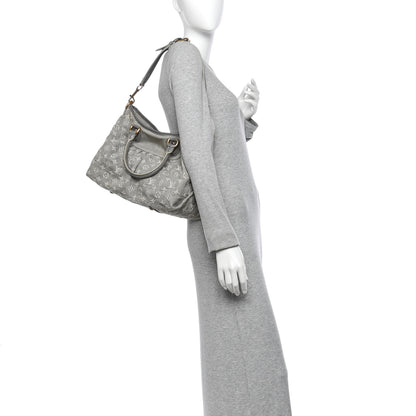 Louis Vuitton Denim Neo Cabby MM Grey 2 of 9