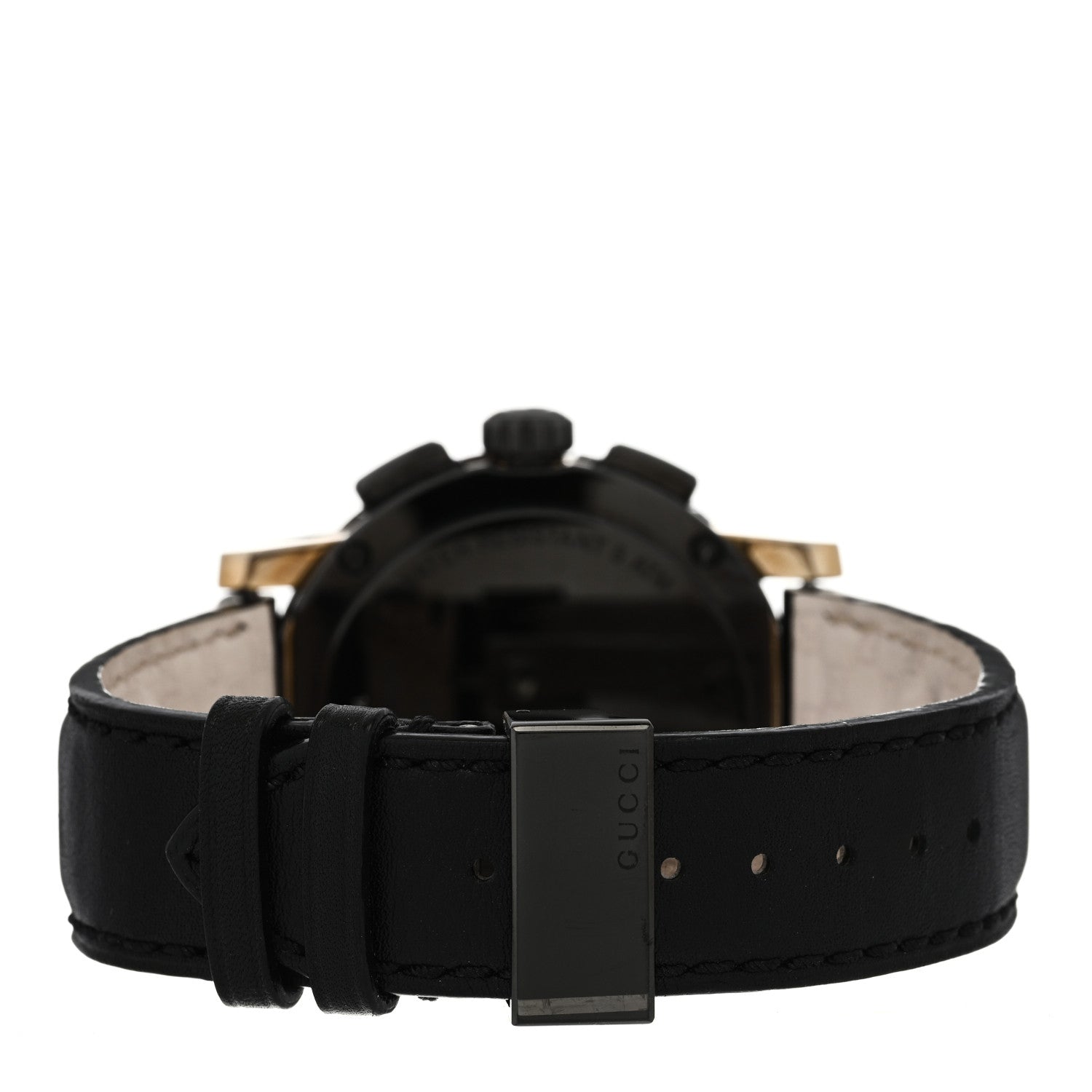 Gucci PVD Stainless Steel Calfskin 44mm G-Chrono Quartz Watch Black 3 of 5