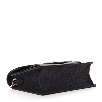 Louis Vuitton Soft Calfskin Mini My Lockme Chain Pochette Black 4 of 11