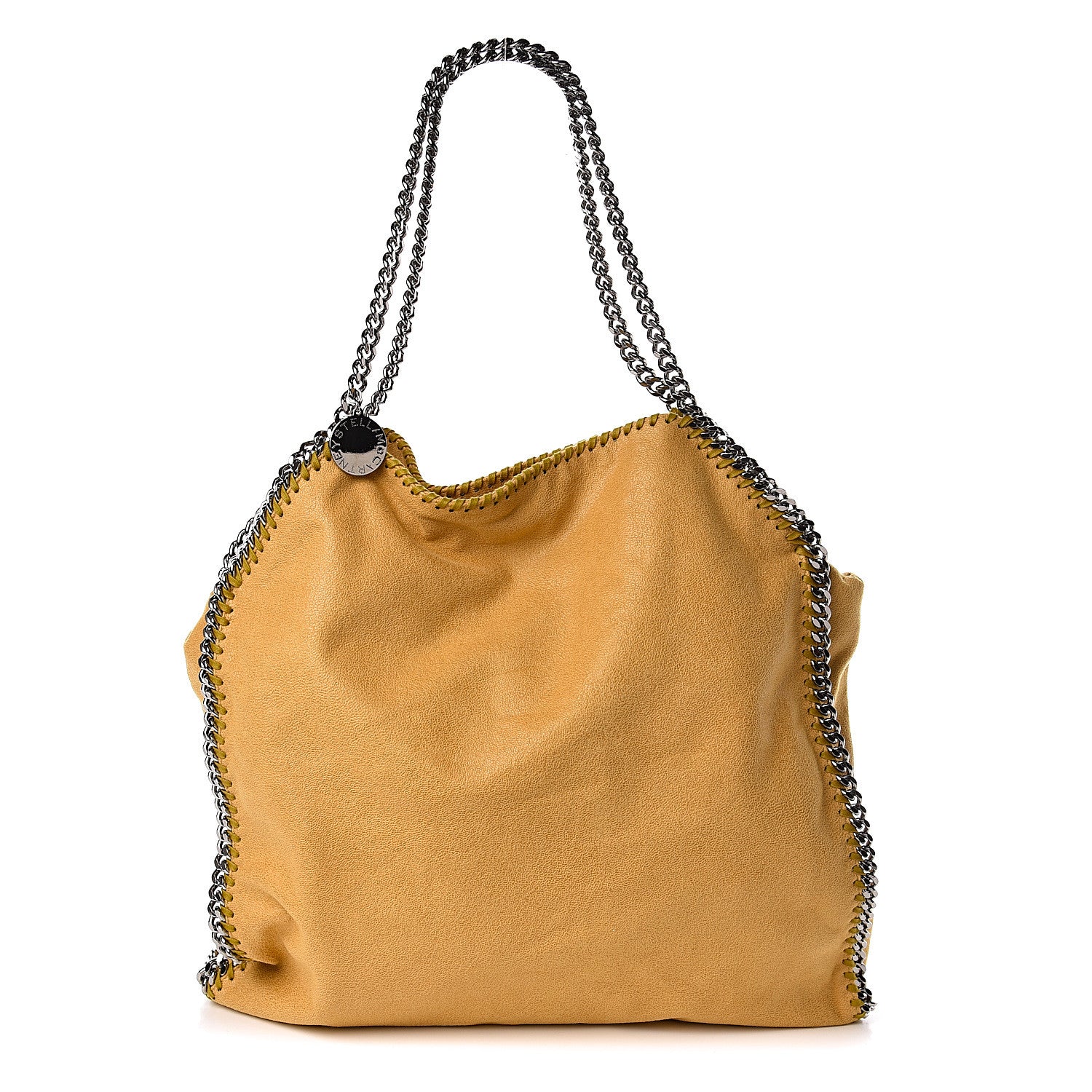 Stella McCartney Shaggy Deer Big Falabella Tote Yellow 3 of 11