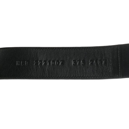 Hermes Calfskin Womens Chypre Sandals 37.5 Black 7 of 9