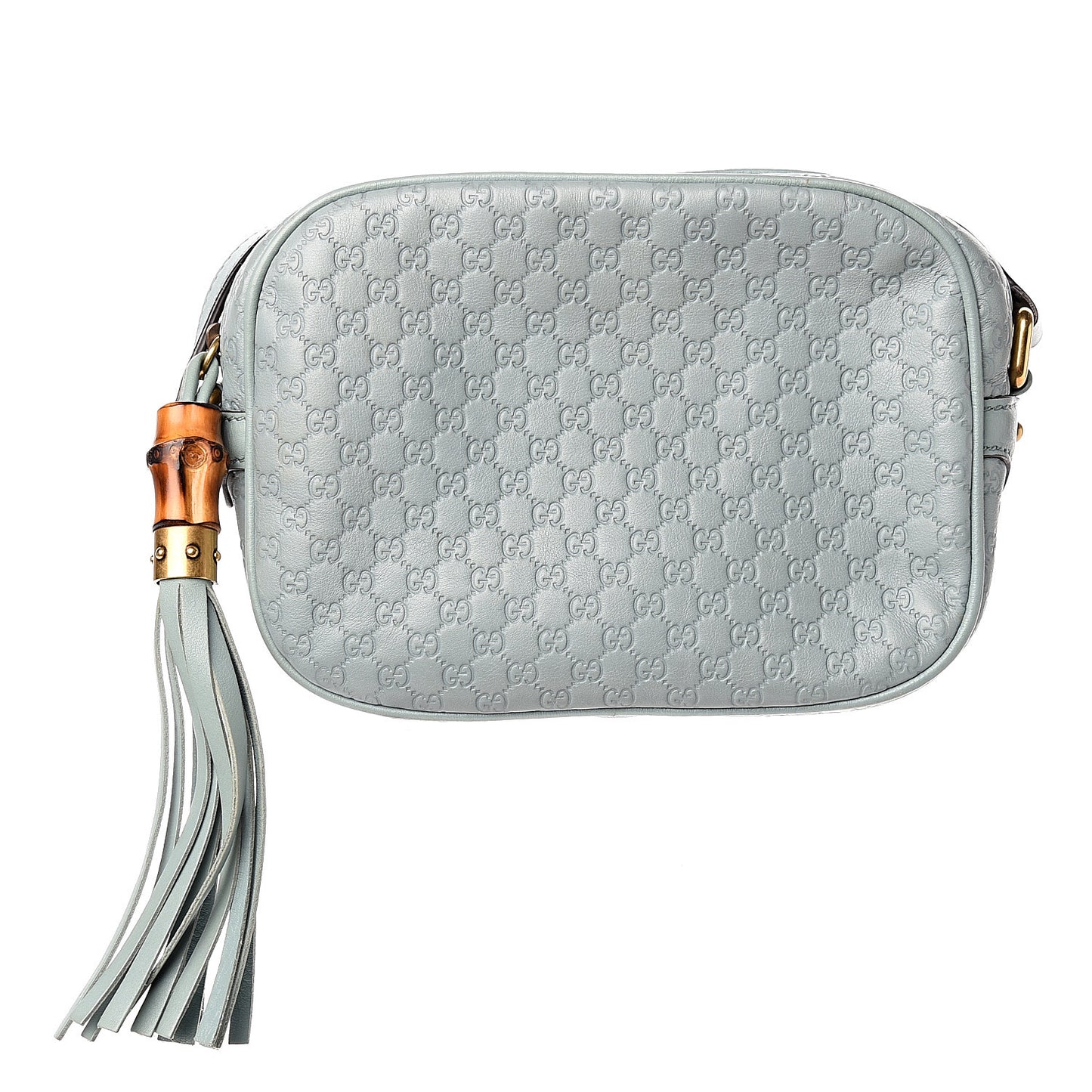 Soft Microguccissima Sunshine Disco Crossbody Bag Blue