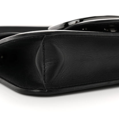 Valentino Garavani Calfskin Monochrome Vlogo Mini Loco Shoulder Bag Black 9 of 15