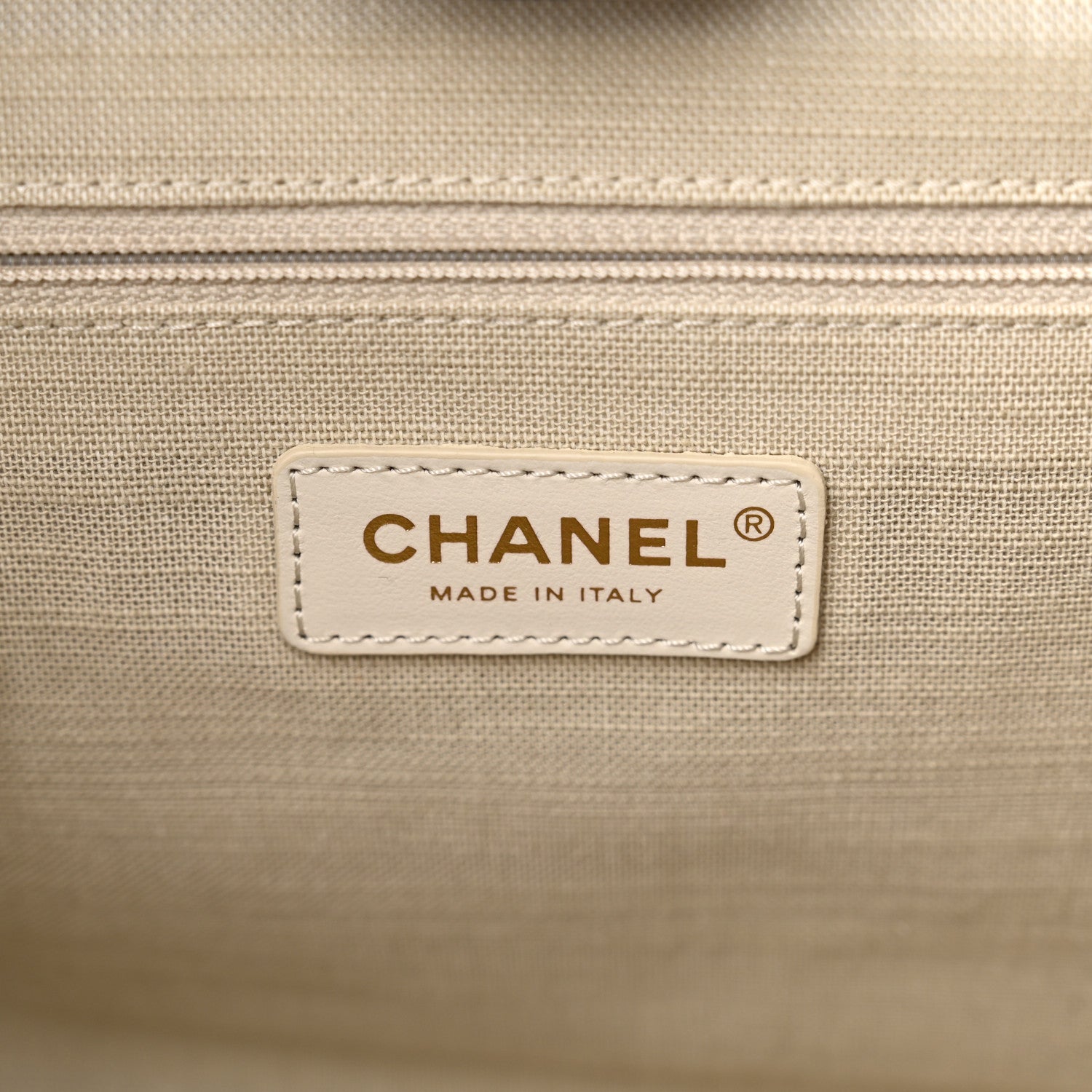 Chanel Mixed Fibers Small Deauville Tote Navy 7 of 12