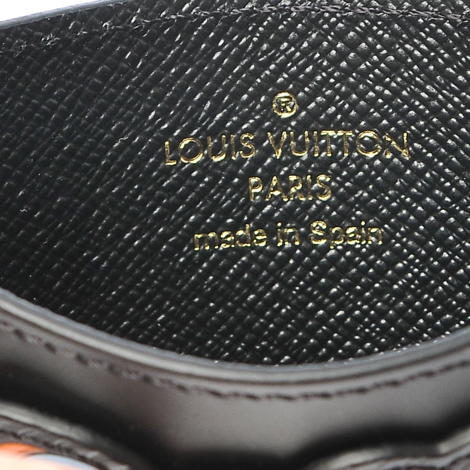 Louis Vuitton Epi Flower Remix Card Holder Black 6 of 7