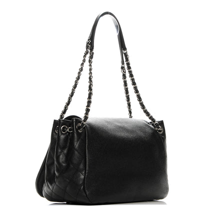 Chanel Caviar Timeless CC Accordion Flap Black 3 of 7
