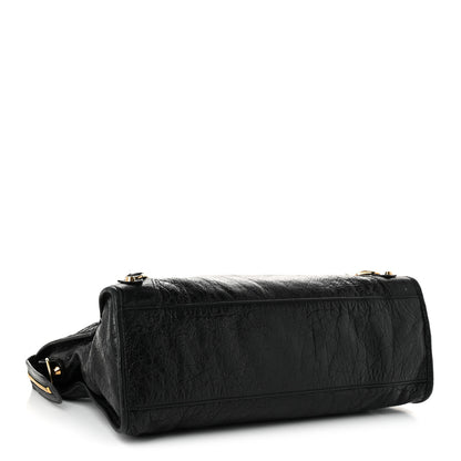Balenciaga Agneau Classic Gold Hardware City Black 5 of 11