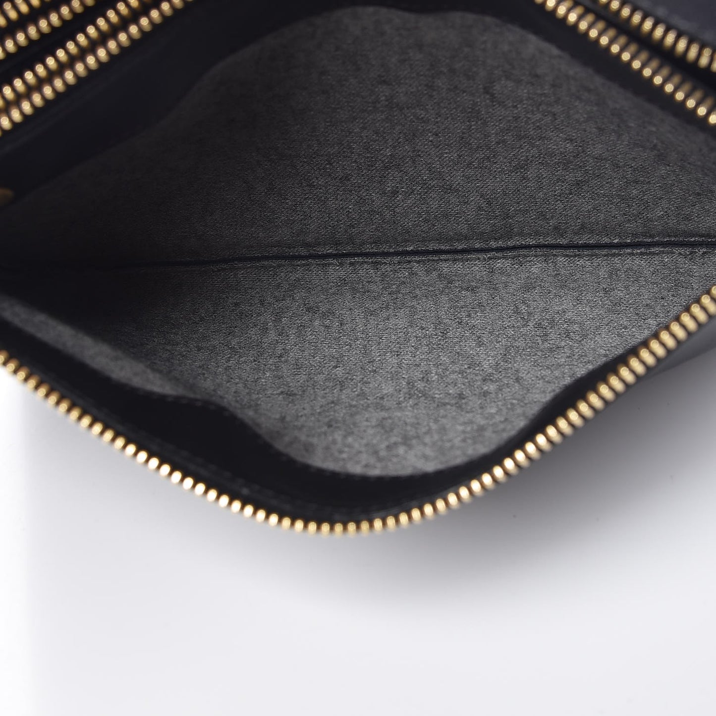 Lambskin Small Trio Crossbody Bag Black