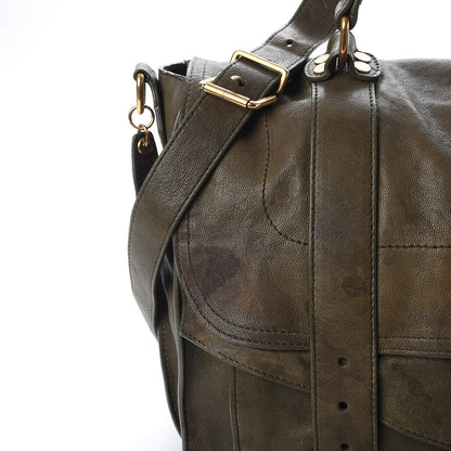 Proenza Schouler Lambskin Large PS1 Satchel Military 11 of 17
