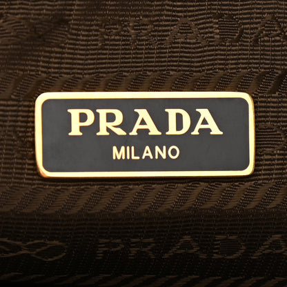 Prada Re-Nylon Saffiano Duet Bucket Crossbody Bag Cocoa 5 of 9
