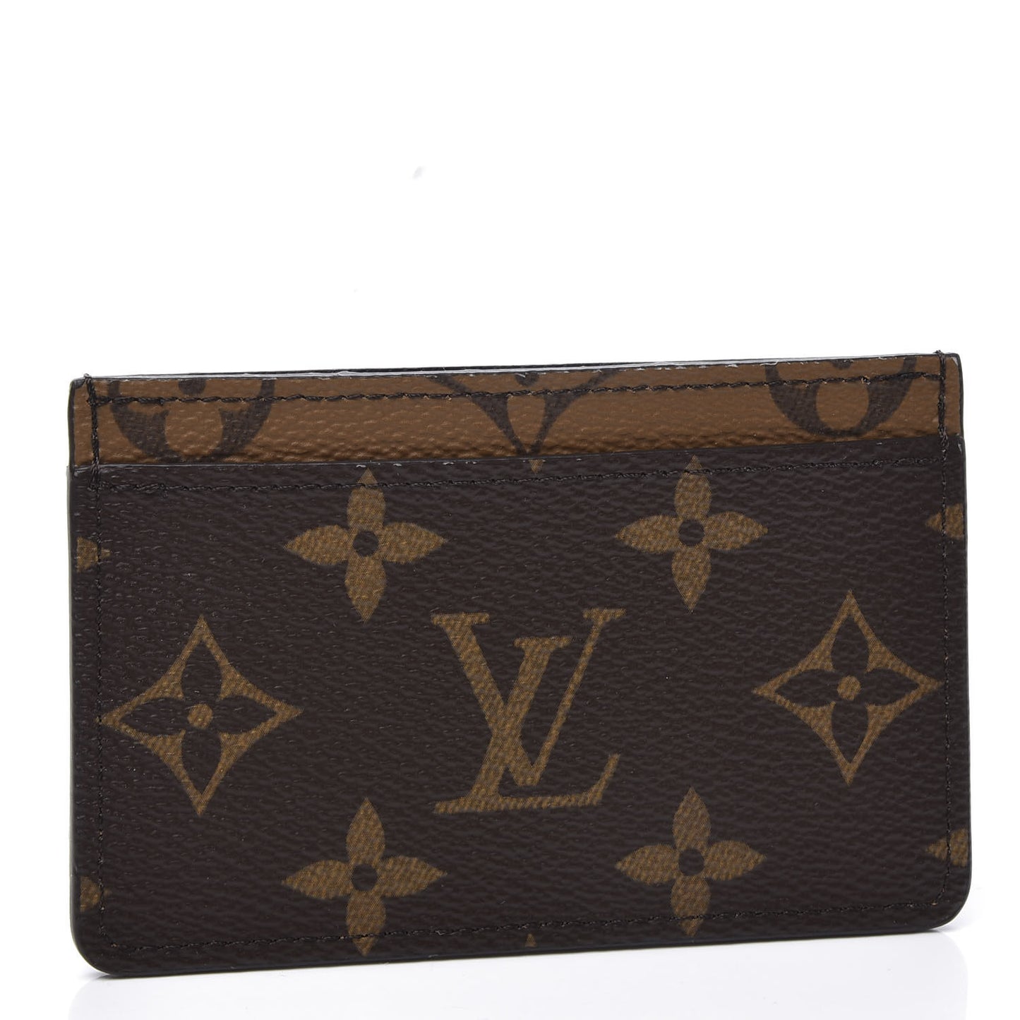 Reverse Monogram Card Holder