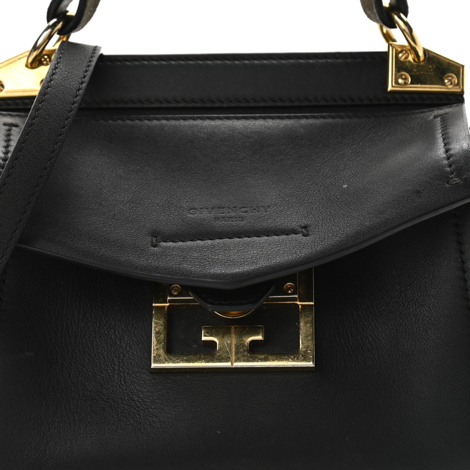 Givenchy Calfskin Mini Mystic Shoulder Bag Black 7 of 14
