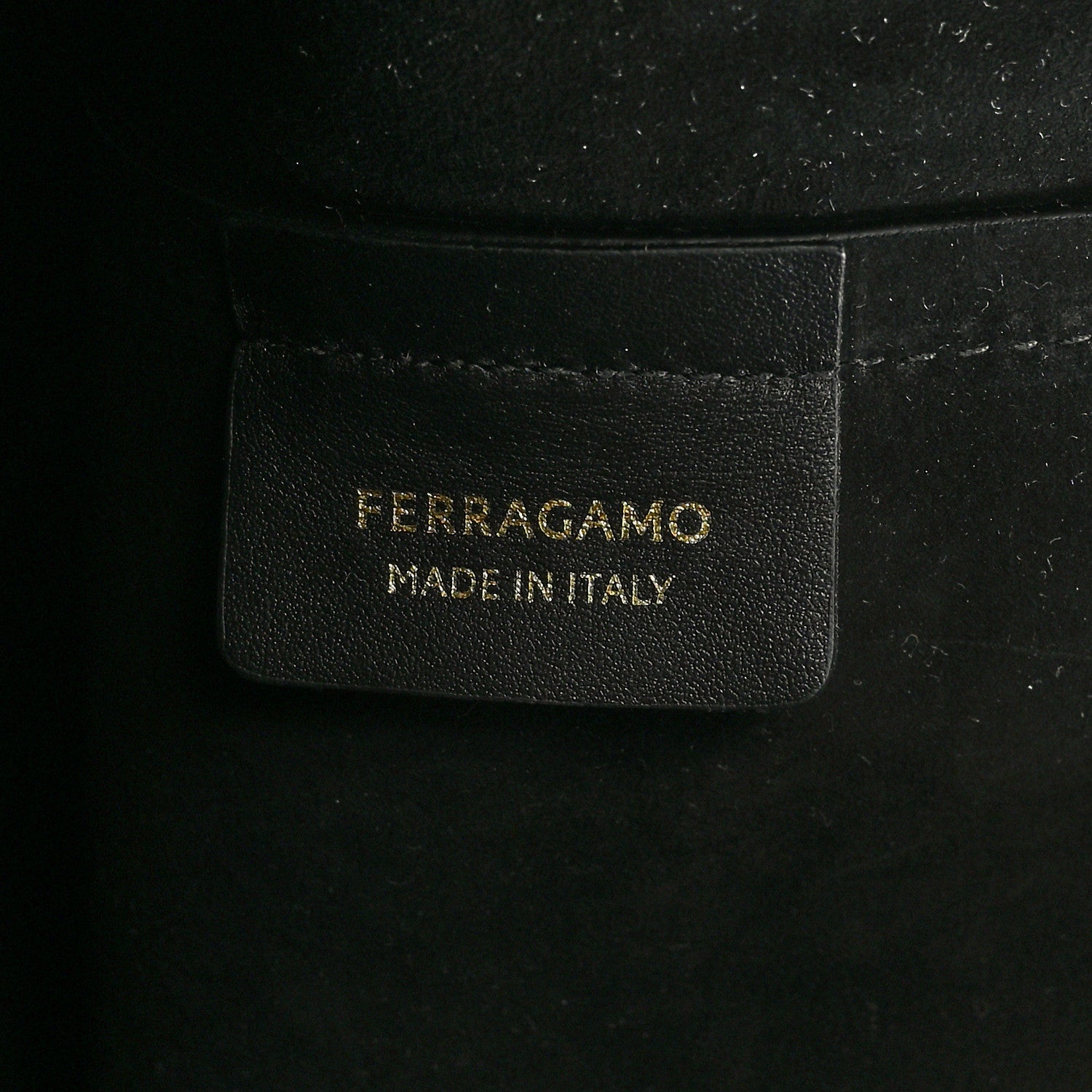 Salvatore Ferragamo Calfskin Medium Charming Tote Black 7 of 10