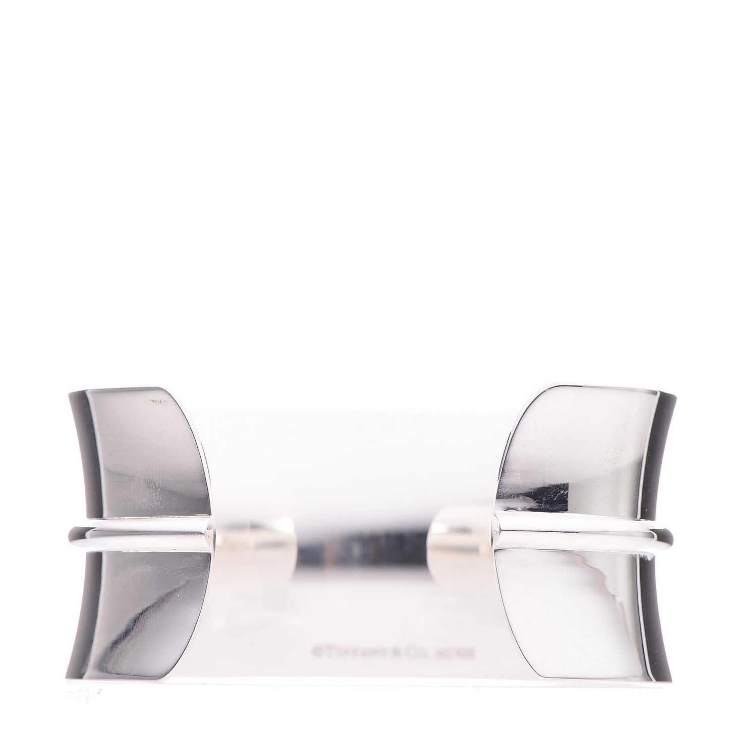 Sterling Silver Wide 1837 Cuff Bracelet