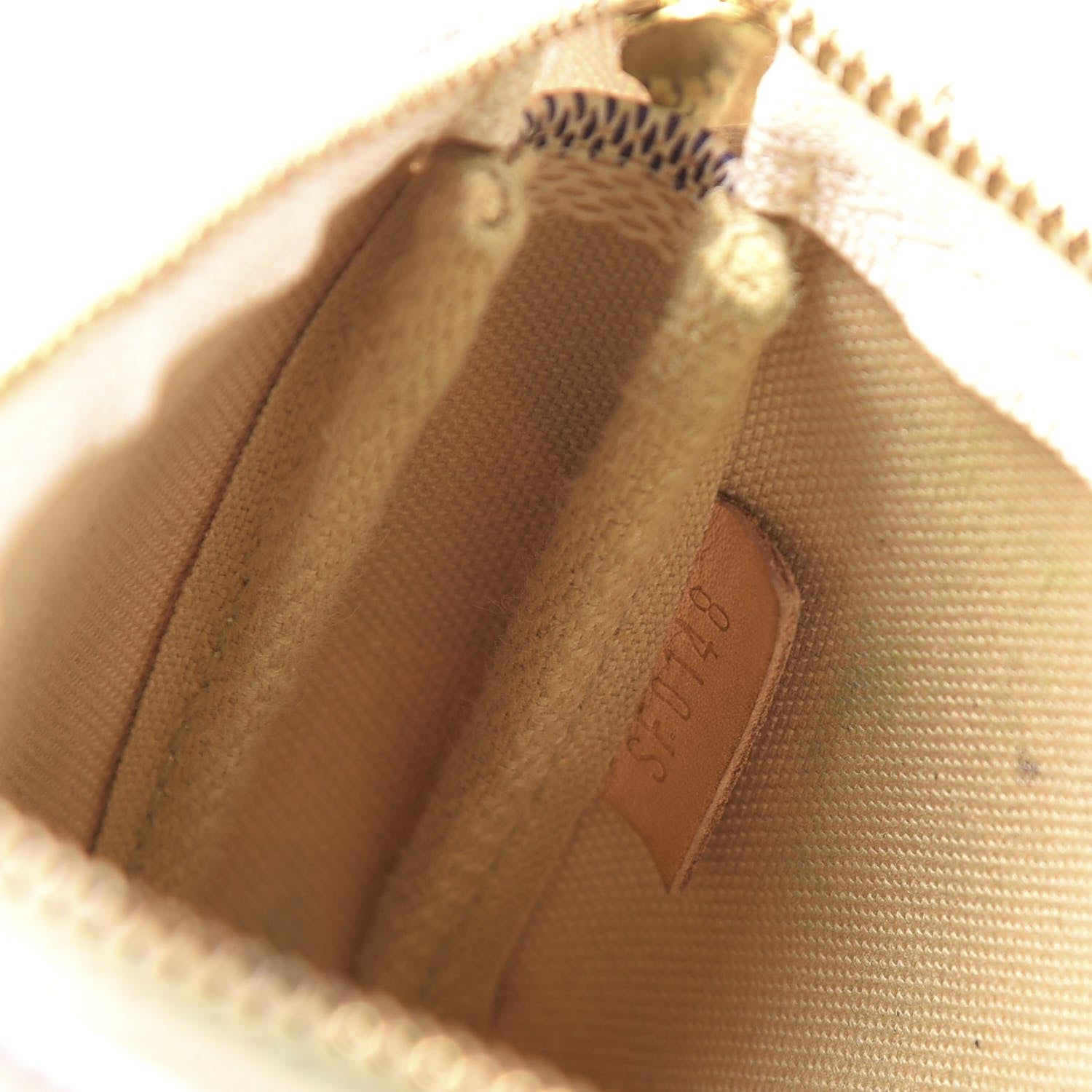 Louis Vuitton Damier Azur Mini Pochette Accessories 6 of 10