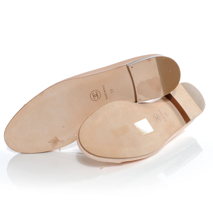 Chanel Patent Classic CC Ballet Flats 39 Pink 6 of 6