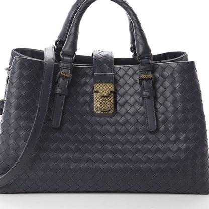 Bottega Veneta Light Calf Intrecciato Small Roma Light Tourmaline 8 of 8