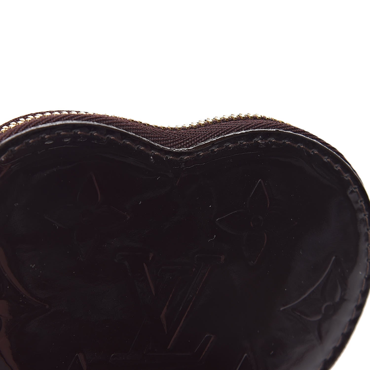 Louis Vuitton Vernis Coeur Heart Coin Purse Amarante 8 of 8