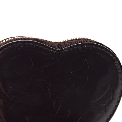 Louis Vuitton Vernis Coeur Heart Coin Purse Amarante 8 of 8