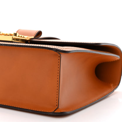 MCM Visetos Medium Tracy Shoulder Bag Cognac 10 of 10