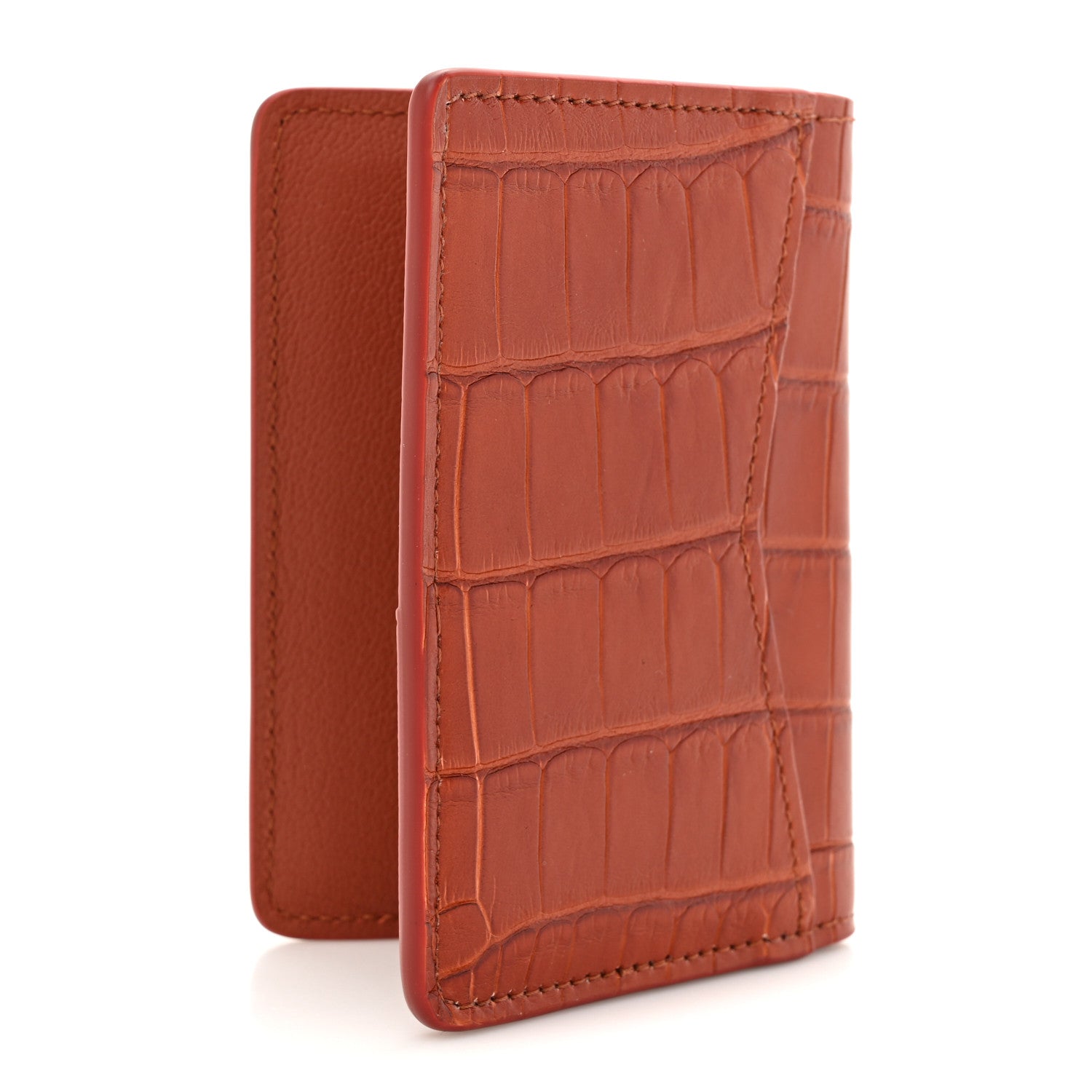 Louis Vuitton Alligator Pocket Organizer Brown 3 of 8