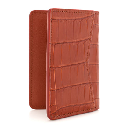 Louis Vuitton Alligator Pocket Organizer Brown 3 of 8